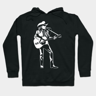 Dwight Yoakam Playing Guitar Hoodie